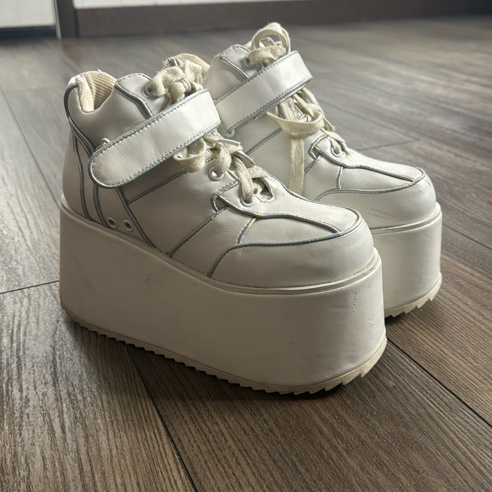 White Ultra Platform Sneaker